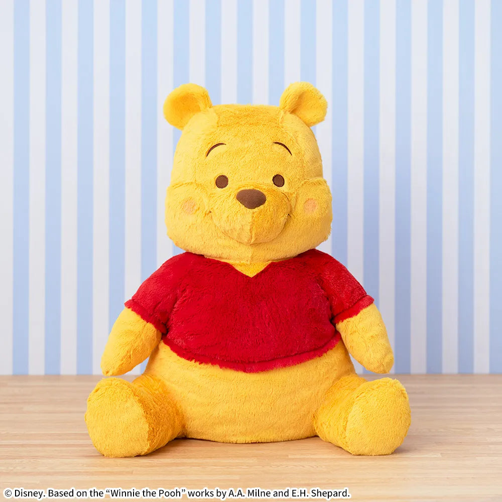 Winnie the Pooh Red Cheeks Grande Plush Toy Sitting Ver.