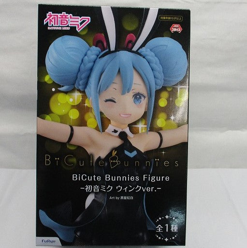 FuRyu BiCute Bunnies Figur-Hatsune Miku-Wink Ver.