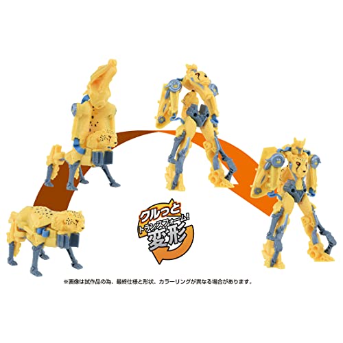 Transformers Aufstieg des Biests BKC-03 Kurutto Change Cheetah 