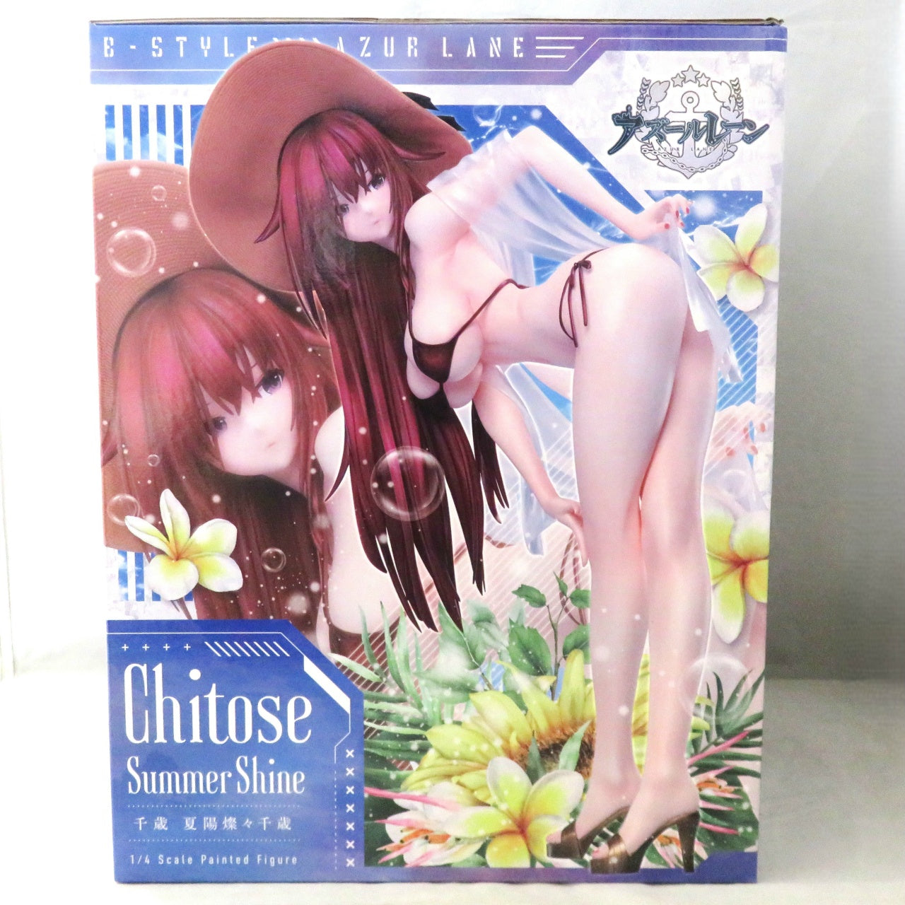 B-style Azur Lane Chitose Summer Shine 1/4 Complete Figure, Action & Toy Figures, animota