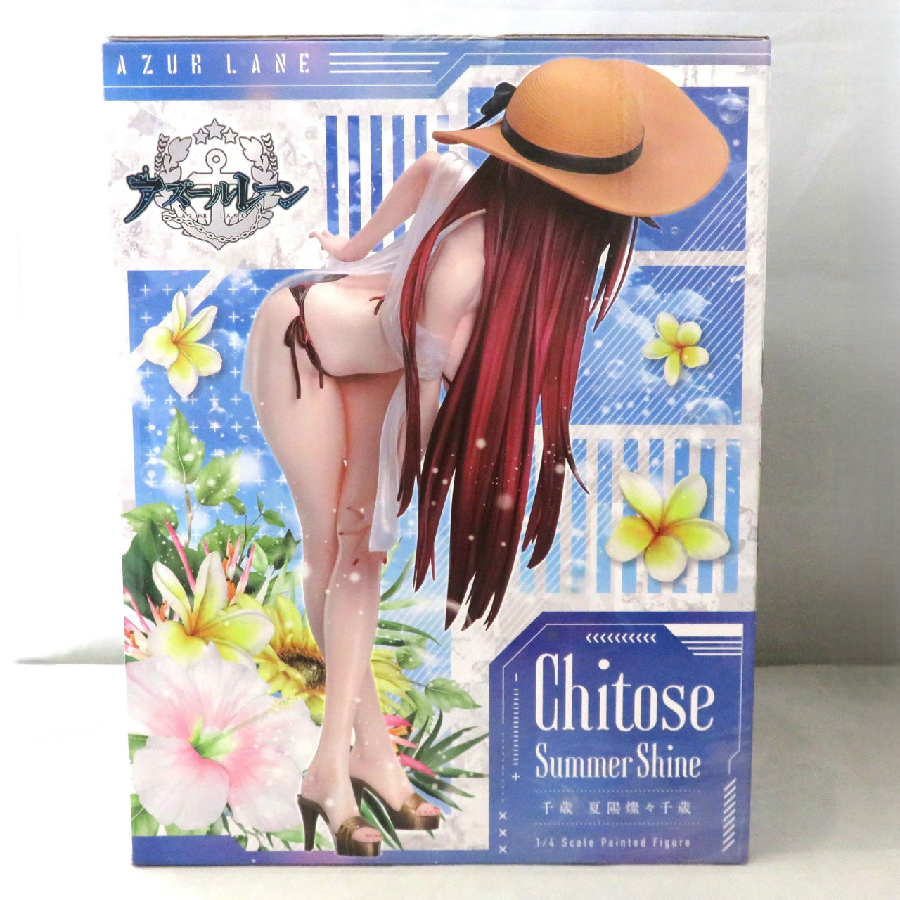 B-style Azur Lane Chitose Summer Shine 1/4 Complete Figure, Action & Toy Figures, animota