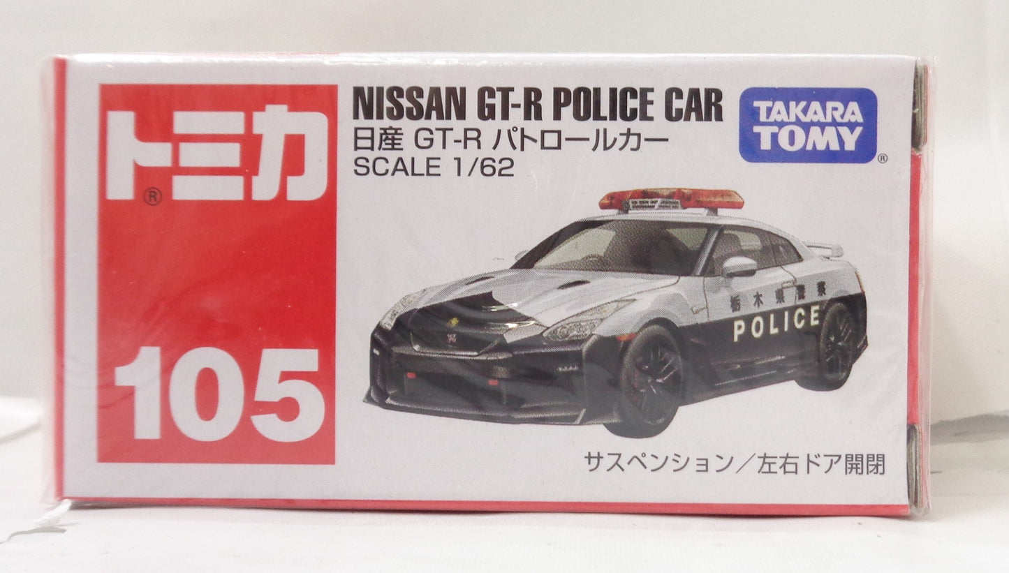 TOMICA Red Box No.105 Nissan GT-R Patrol Car