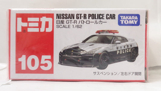 TOMICA Red Box No.105 Nissan GT-R Patrol Car