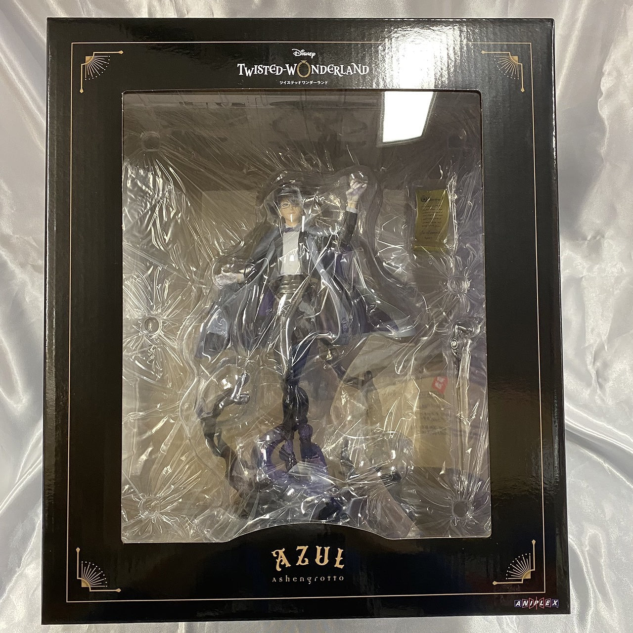 Disney Twisted Wonderland Azul Ashengrotto 1/8 Complete Figure, Action & Toy Figures, animota