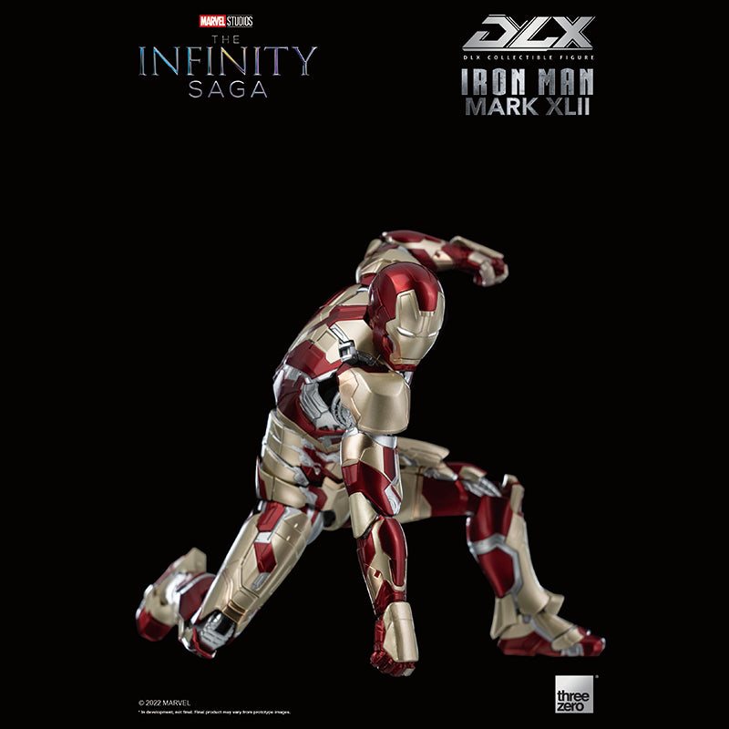 threezero DLX Marvel Studios: Infinity Saga Iron Man Mark 42