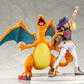 Pokemon: Sword/Shield Pokemon Center Original Figure Leon & Charizard Complete Figure