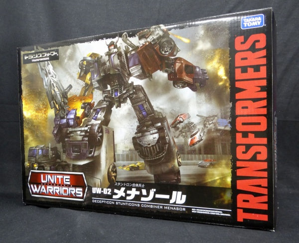 Transformers Unite Warriors UW02 Menasor, animota