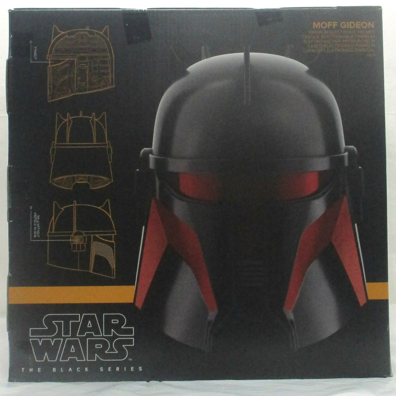 Star Wars BLACK Series 1/1 Replica Moff Gideon Helmet [The Mandalorian]