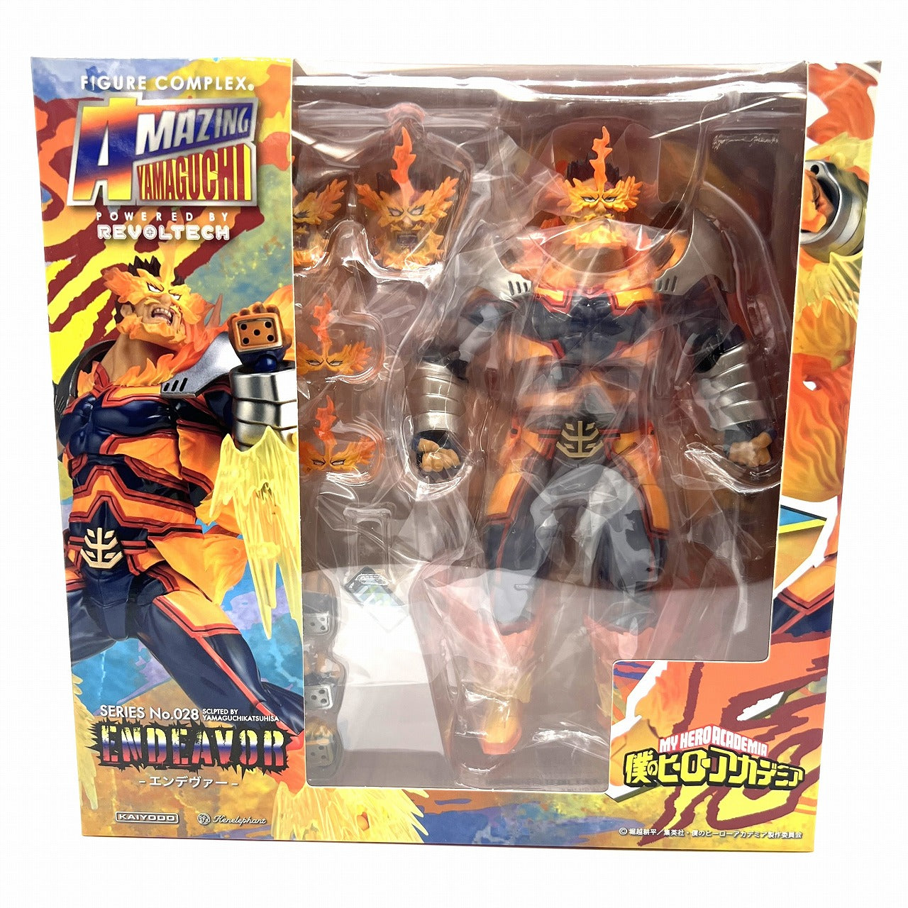Revoltech AMAZING YAMAGUCHI My Hero Academia Endeavor