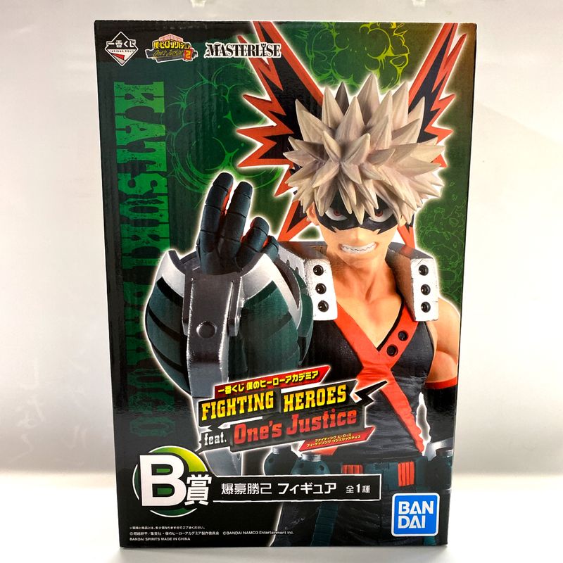 Figura de Katsuki Bakugo de My Hero Academia FIGHTING HEROES con One's Justice [Premio B] de Ichiban Kuji