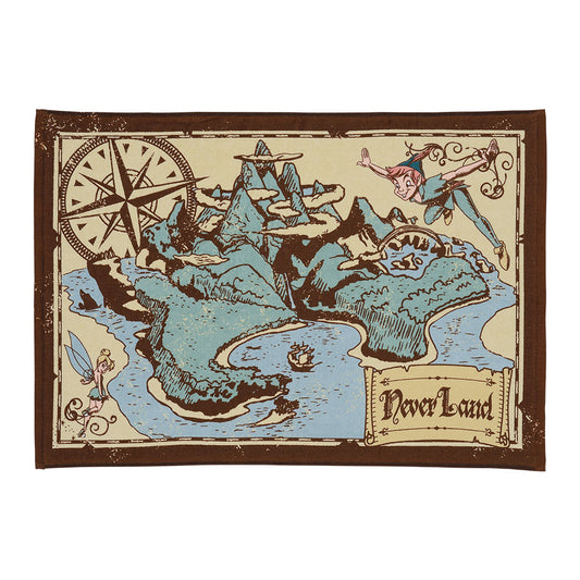 Disney - Melody in a Dream - Peter Pan Visual Towel [Ichiban-Kuji Prize D], Action & Toy Figures, animota