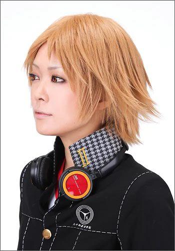 "Persona 4" Yosuke Hanamura style cosplay wig | animota
