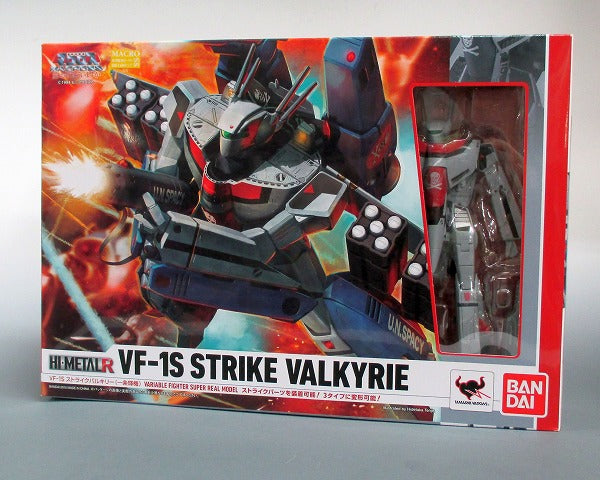 Bandai Macross VF HI-METAL R VF-1S Strike Valkyrie (Hikaru Ichijo Custom), animota
