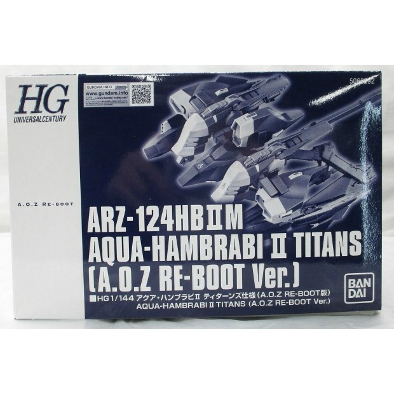 HGUC 1/144 Aqua Hambrabi II Titans Specification (AOZ RE-BOOT version), Action & Toy Figures, animota