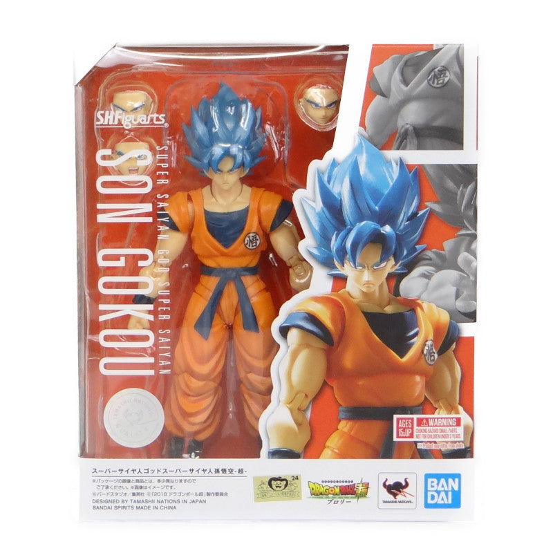 S.H.Figuarts Super Saiyan God Super Saiyan Son Gokou -Super-, Action & Toy Figures, animota