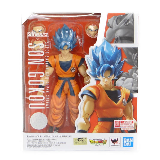 S.H.Figuarts Super Saiyan God Super Saiyan Son Gokou -Super-, Action & Toy Figures, animota