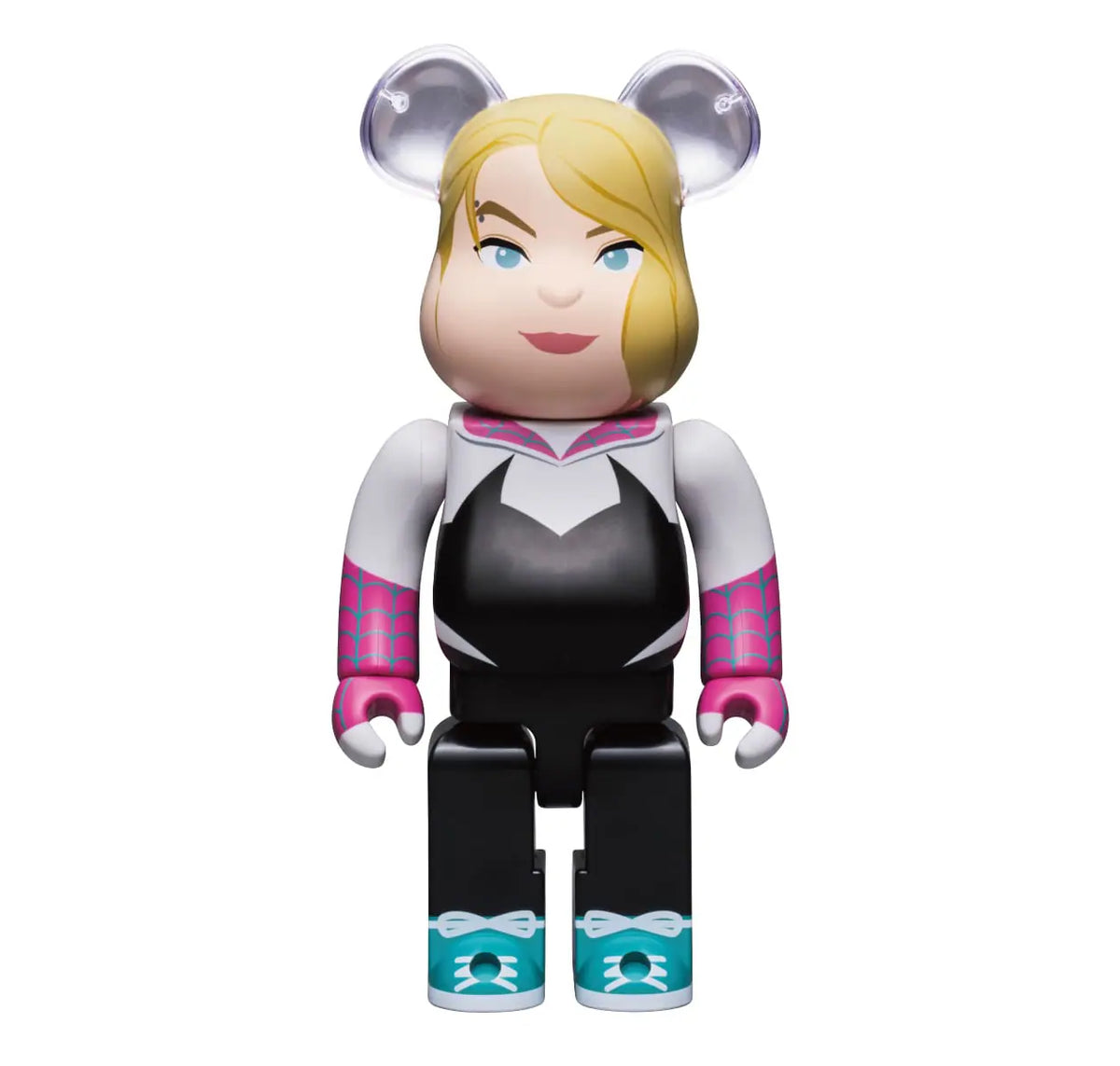 MARVEL - SPIDER-MAN: SPIDER-VERSE - BE@RBRICK 400% - Spider-Gwen [TYPE-A] (Gwen Stacy) [Happy-Kuji L@ST Prize]