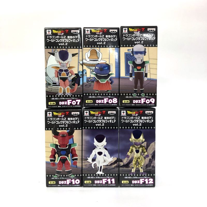 Dragon Ball Z [Resurrection of F] World Collectable Figure vol.2 - set of 6