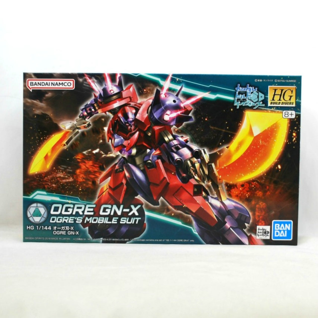 Build Divers Series HGBD 1/144 Ogre GN-X, Action & Toy Figures, animota