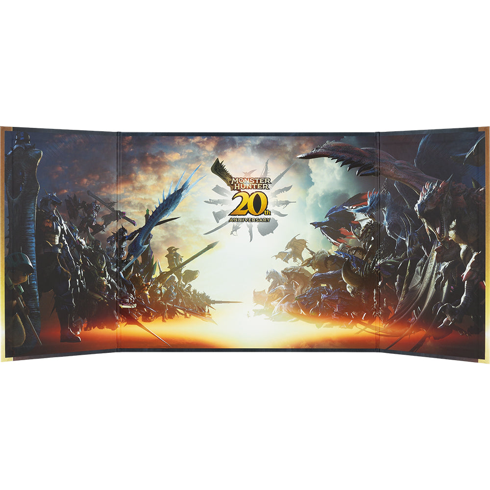 Monster Hunter 20th Anniversary - Fold-out Visual Board 20th Anniversary [Ichiban-Kuji Prize A] (Re-released)