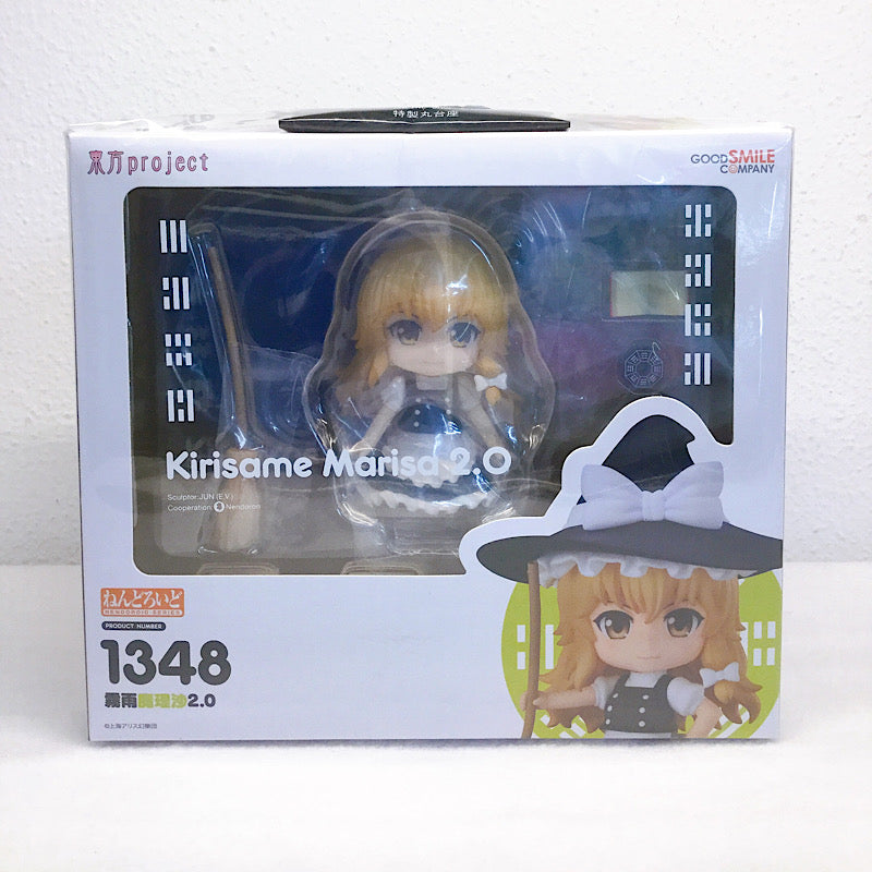 Nendoroid No.1348 Marisa Kirisame 2.0 GOODSMILE ONLINE SHOP Preorder Bonus Special Round Base Touhou Project, animota