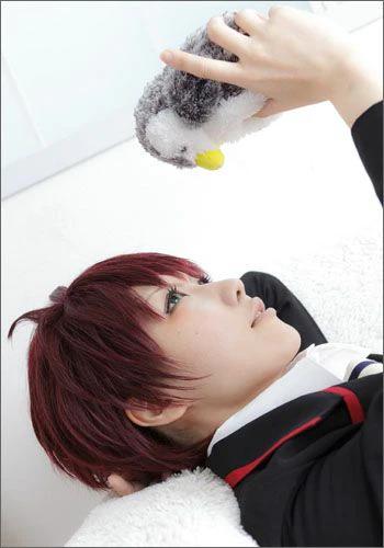 "Mawaru Penguindrum" Kanba Takakura style cosplay wig | animota
