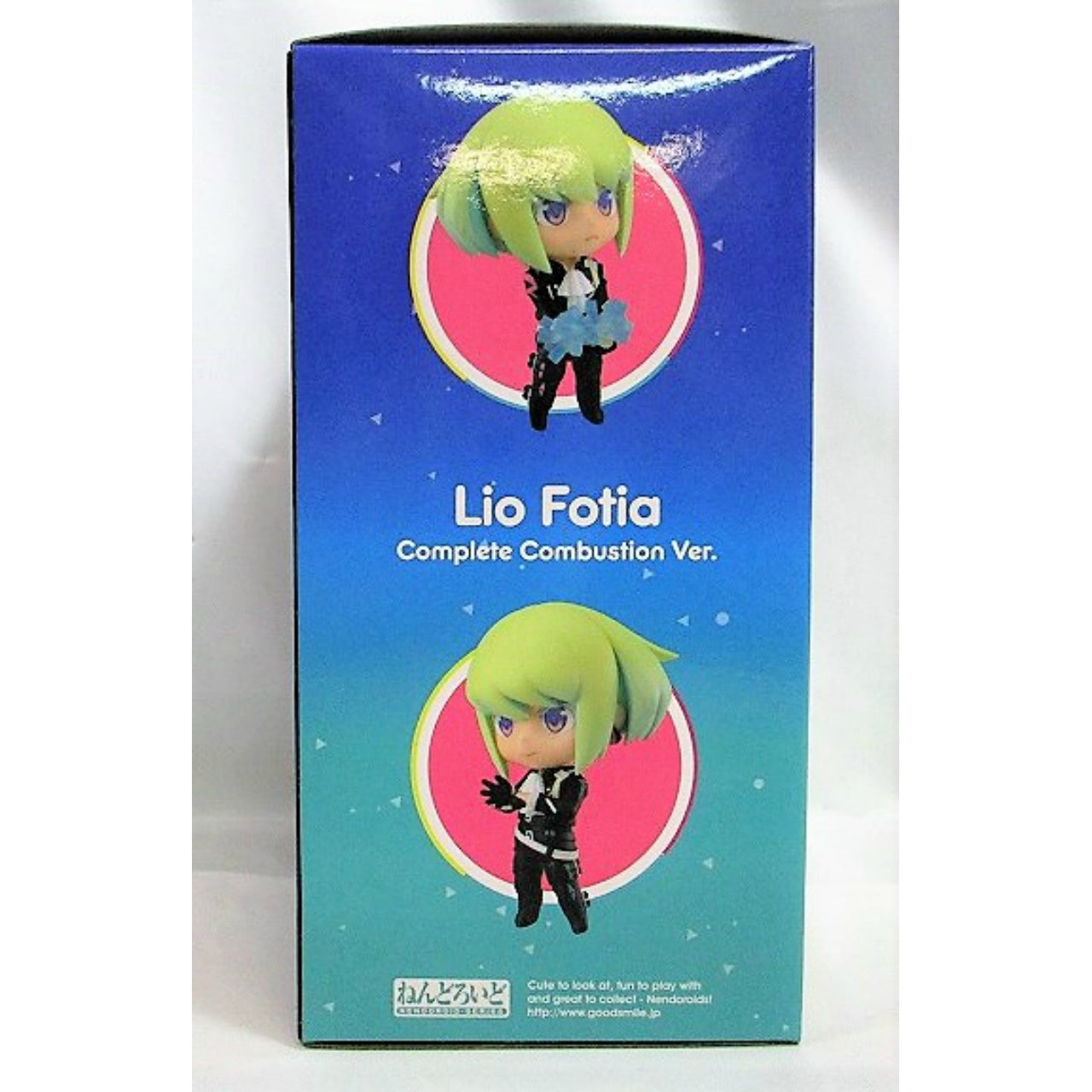 Nendoroid No.1314-DX Lio Fotia: Complete Combustion Ver. with Bonus Item: Flaming Throne Acrylic Background Stand