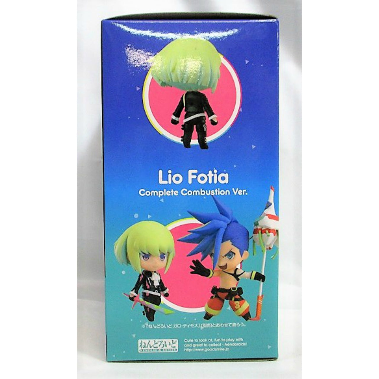 Nendoroid No.1314-DX Lio Fotia: Complete Combustion Ver. with Bonus Item: Flaming Throne Acrylic Background Stand