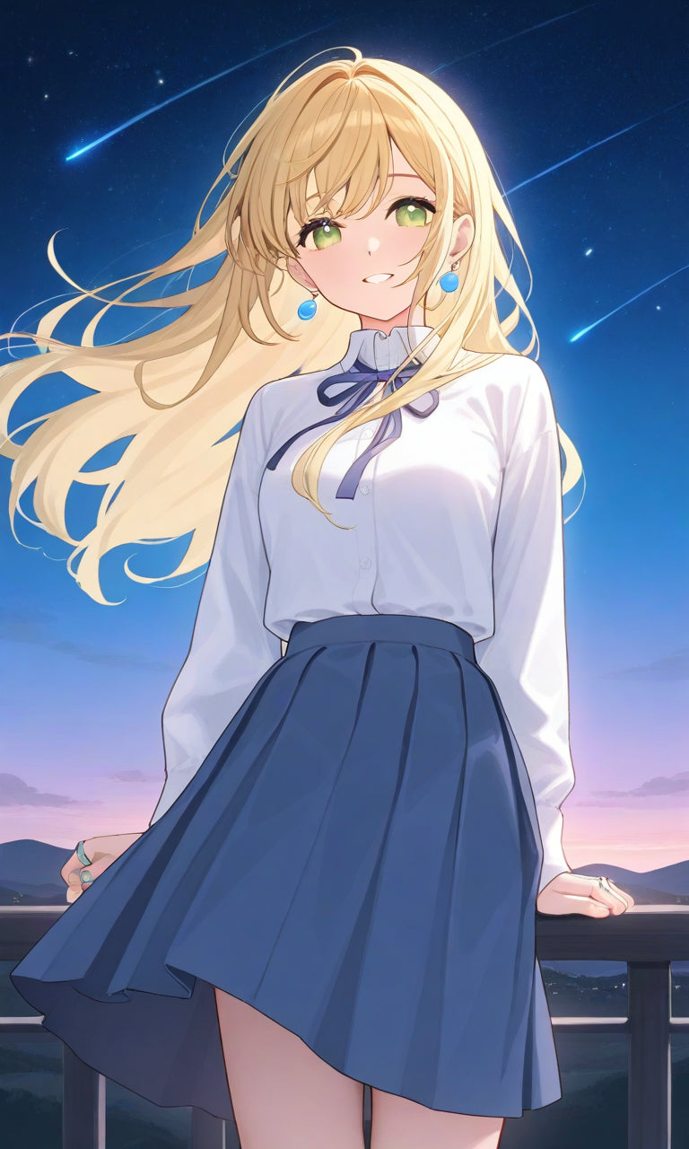 animota-chan Blonde hair Style Version.(Free), Digital Artwork, animota