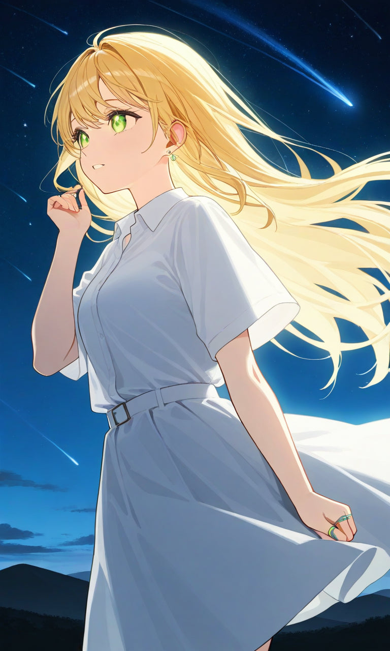 animota-chan Blonde hair Style Version.(Free), Digital Artwork, animota