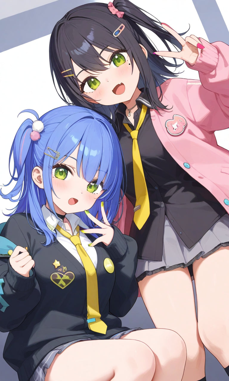 animota-chan GYALS Style Version.(Free), Digital Artwork, animota