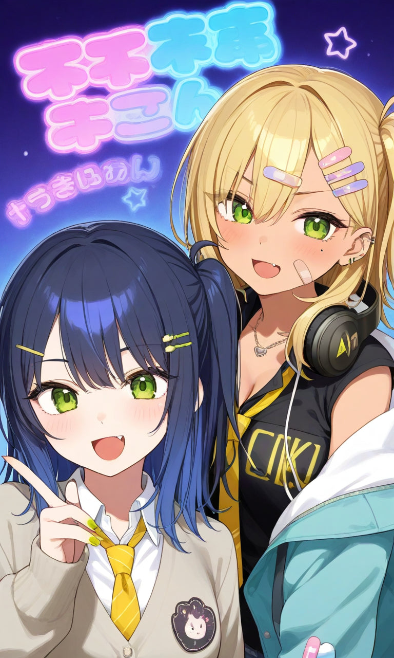 animota-chan GYALS Style Version.(Free), Digital Artwork, animota