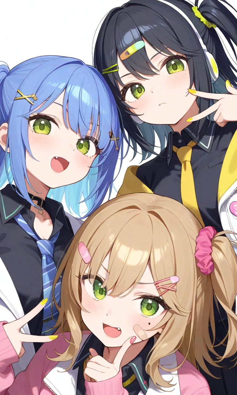 animota-chan GYALS Style Version.(Free), Digital Artwork, animota