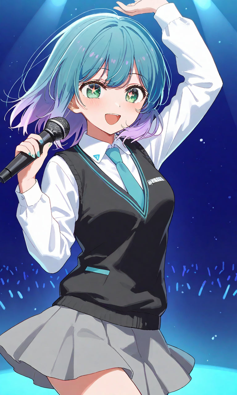 animota-chan IDOL Style Version.(Free), Digital Artwork, animota