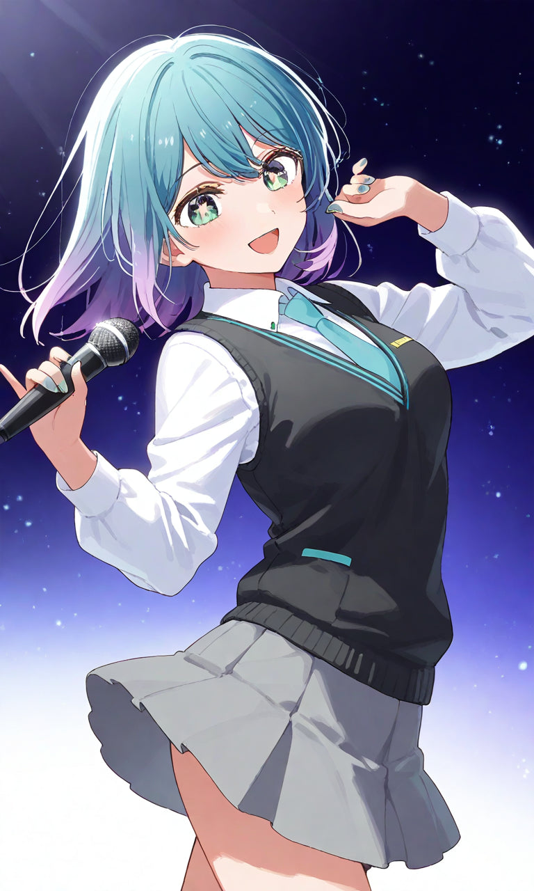 animota-chan IDOL Style Version.(Free), Digital Artwork, animota