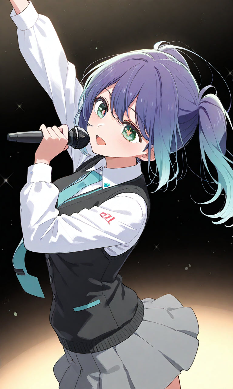 animota-chan IDOL Style Version.(Free), Digital Artwork, animota