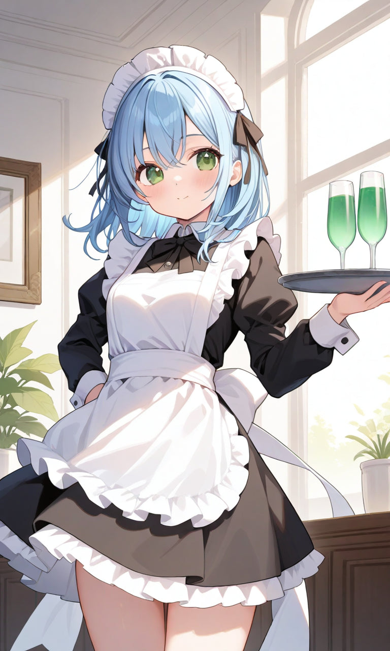 animota-chan Maid Style Version.(Free), Digital Artwork, animota