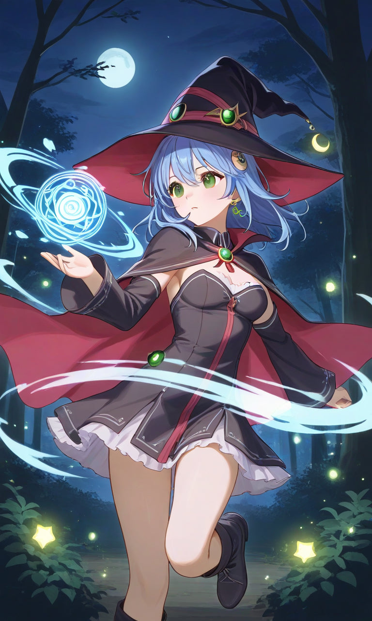 animota-chan witch Style Version.(Free), Digital Artwork, animota