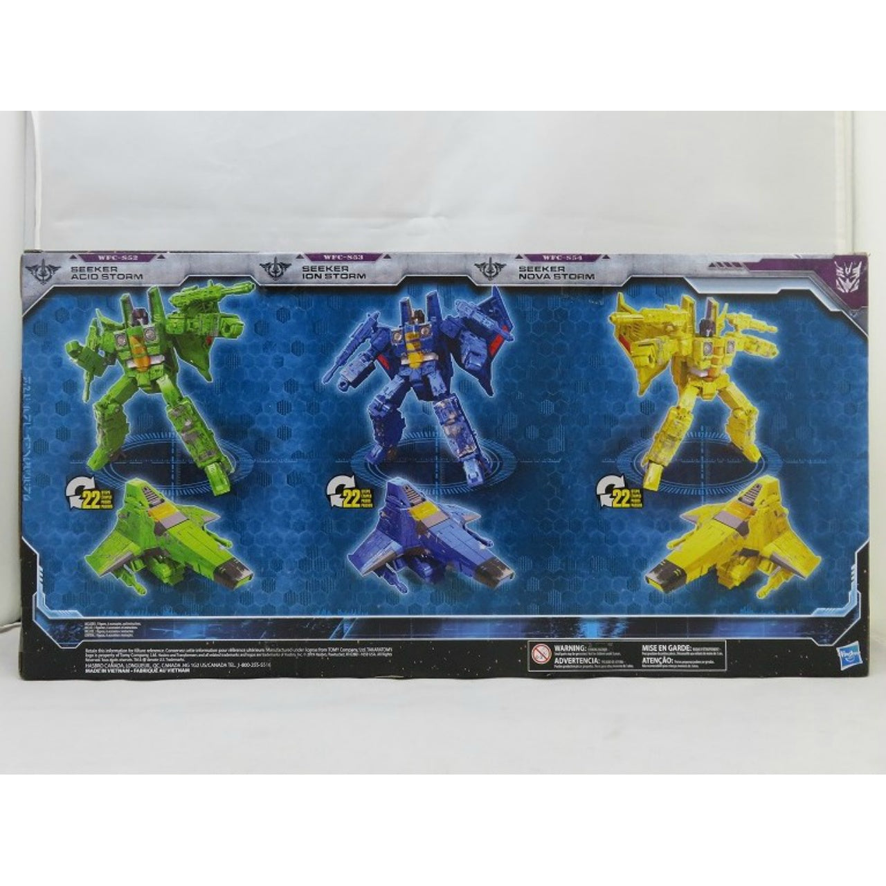 Transformers Siege SG-EX Acid Storm & Ion Storm & Nova Storm, animota