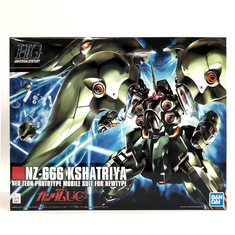 HGUC 1/144 Mobile Suit Gundam Unicorn Kshatriya Plastic Model