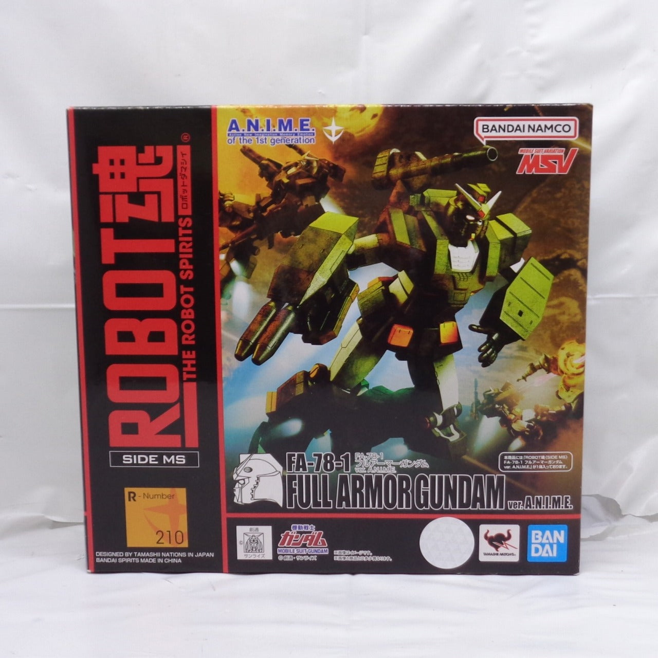 Robot Spirits -SIDE MS- FA-78-1 Full Armor Gundam ver. A.N.I.M.E. "Mobile Suit Gundam"