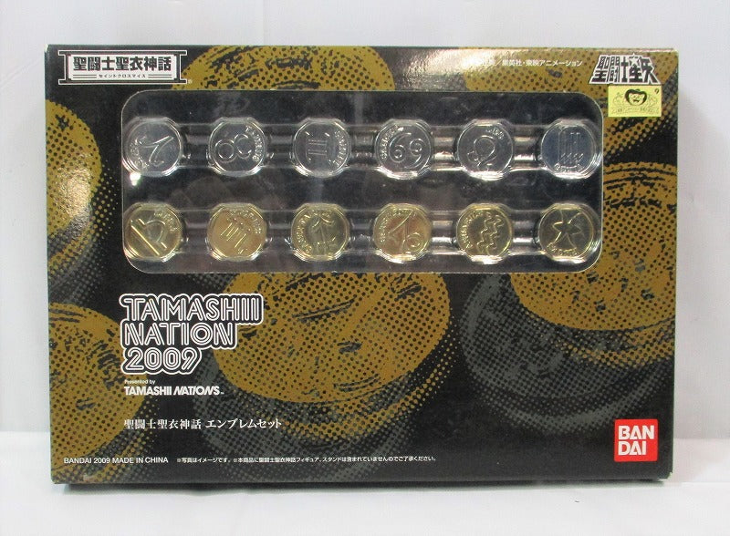 Tamashii Nation Exclusive Saint Seiya Myth Cloth Emblem Set