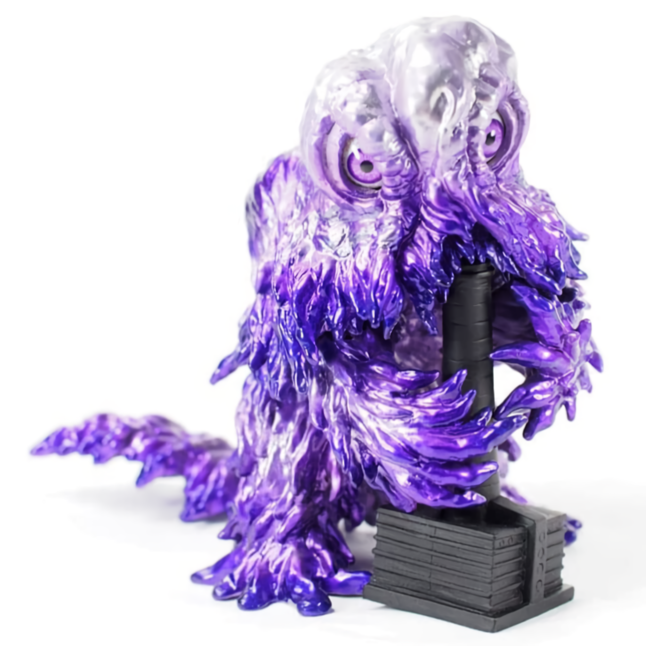 Artistic Monsters Collection (AMC) Smokestack Hedorah Landing Amethyst Ver. Complete Figure, Action & Toy Figures, animota