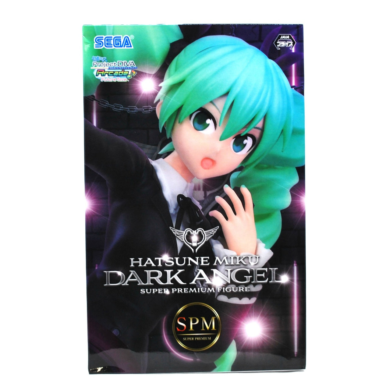 SEGA Hatsune Miku Project DIVA Arcade Future Tone Super Premium Figure Hatsune Miku Dark Angel, animota