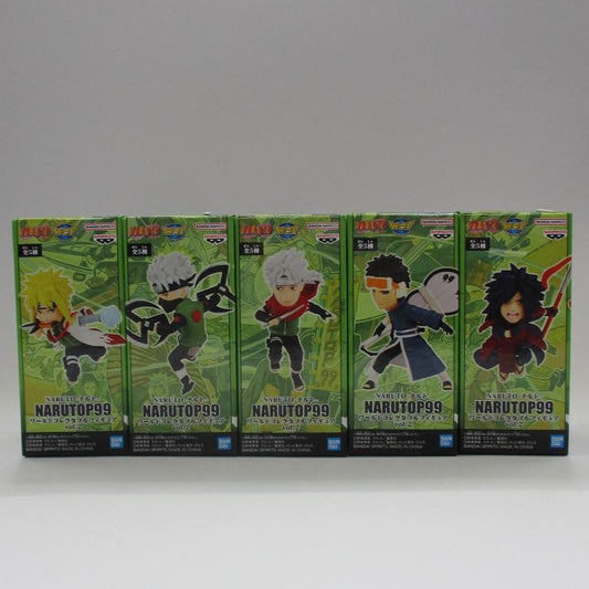 Bandai Spirits [NARUTO] NARUTOP99 World Collectable Figure vol.2 5 Set