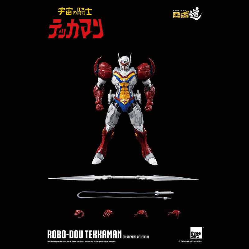 Robodou Tekkaman: The Space Knight Tekkaman (threezero Arranged Edition) Posable Figure, animota