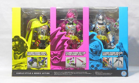 SHFiguarts Kamen Rider Ex-Aid Mighty Action X Beninning Set