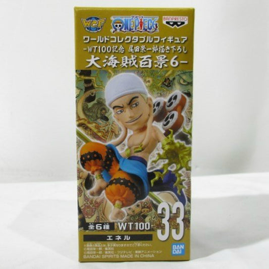 ONE PIECE World Collectable Figure WT100 Memorial Illustrated by Eiichiro Oda 100 Great Pirate Views6 Enel