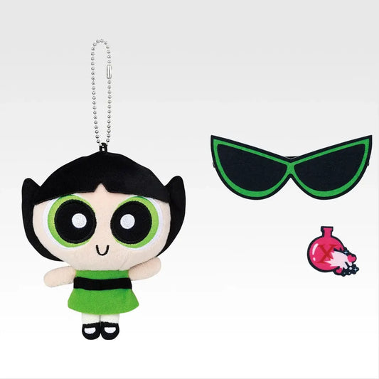 The Powerpuff Girls - Super-Busy, Strong & Cute Heroes of Justice! Buttercup♡ Plush Mascot [Ichiban-Kuji Prize D]