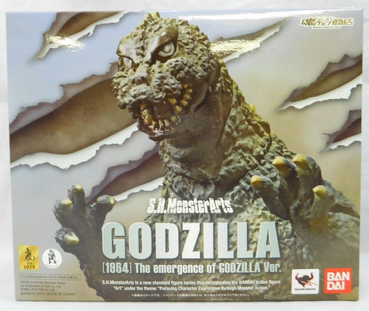 S.H.Monster Arts Tamashii Web Exclusive Godzilla (1964) Appearing ver., Action & Toy Figures, animota